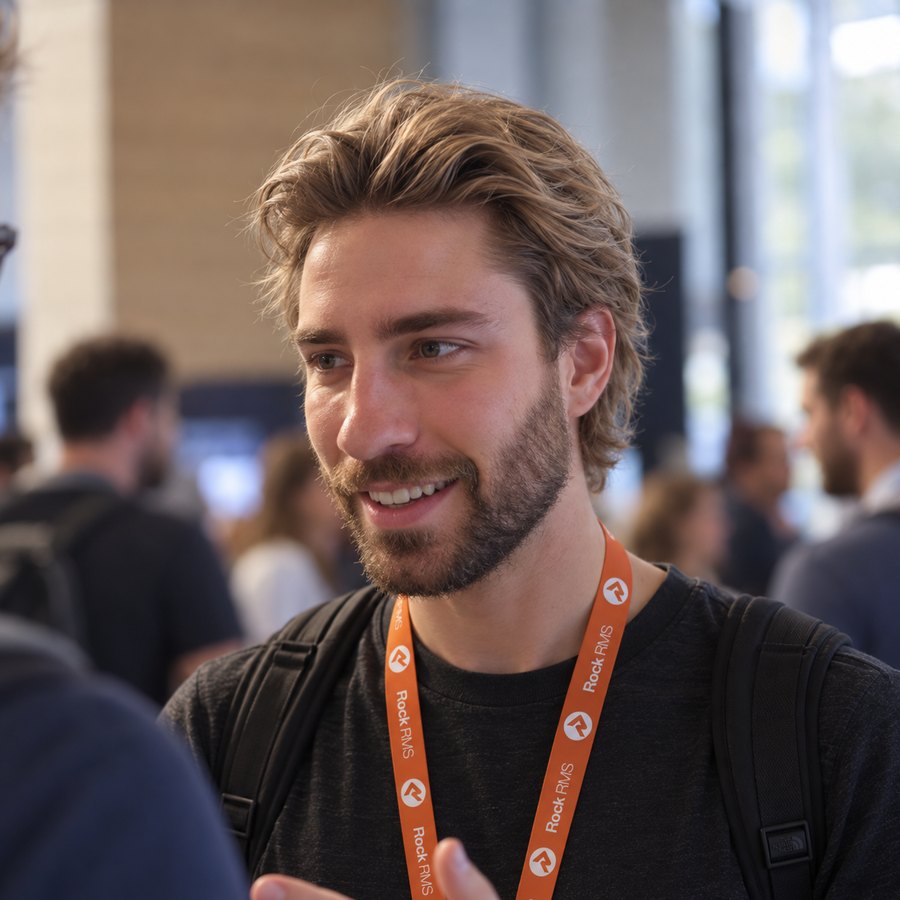 Hadley Sutherland at a Rock RMS conference